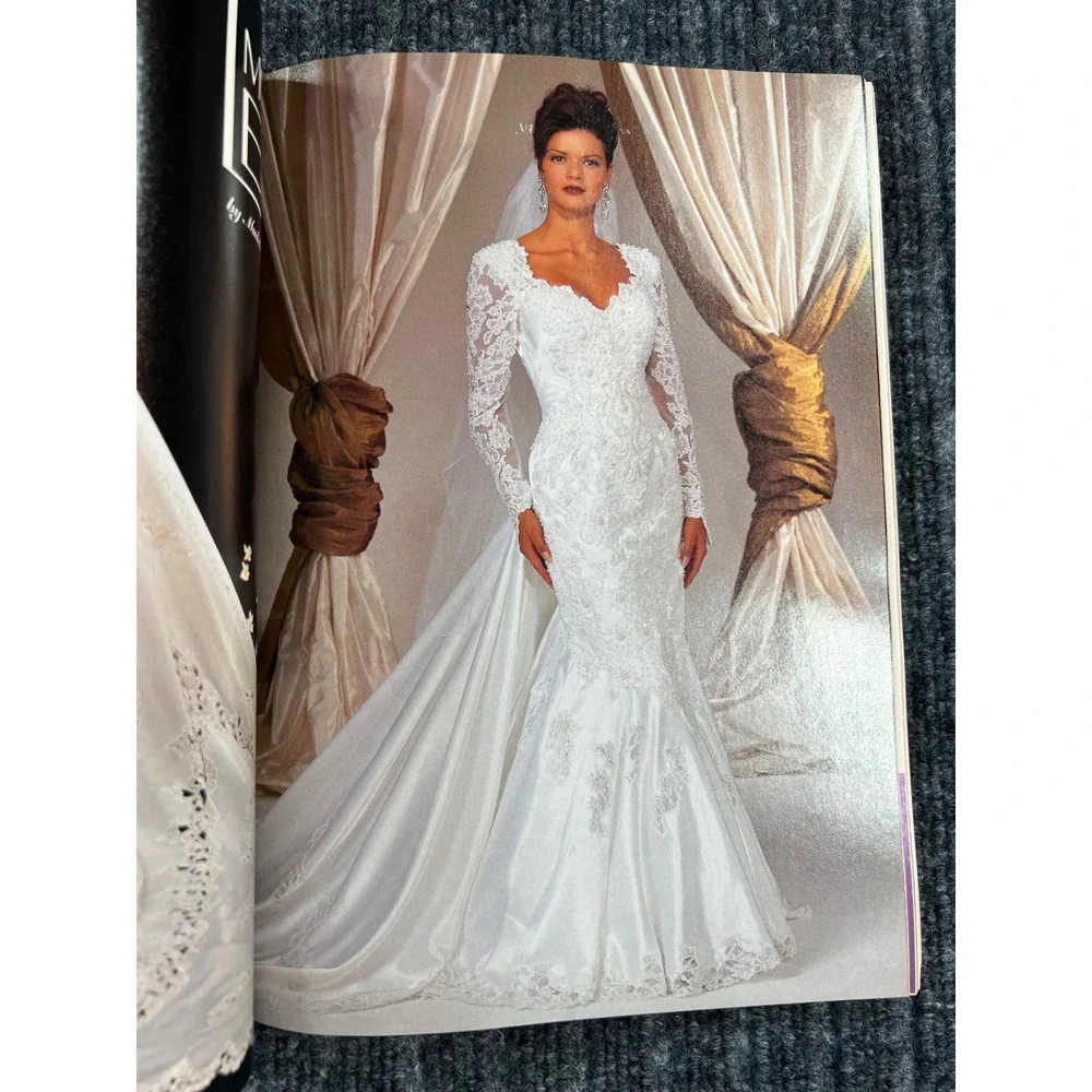 Vintage MODERN BRIDE Magazine June July 1994 Vintage Wedding Gowns 90s Fashion